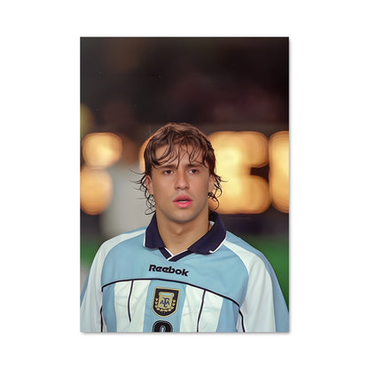 Poster Hernan Crespo: Légende de 1986
