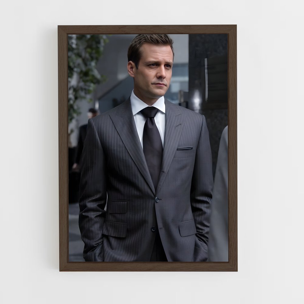 ap-herr anwalt-4 cadre Bois foncé