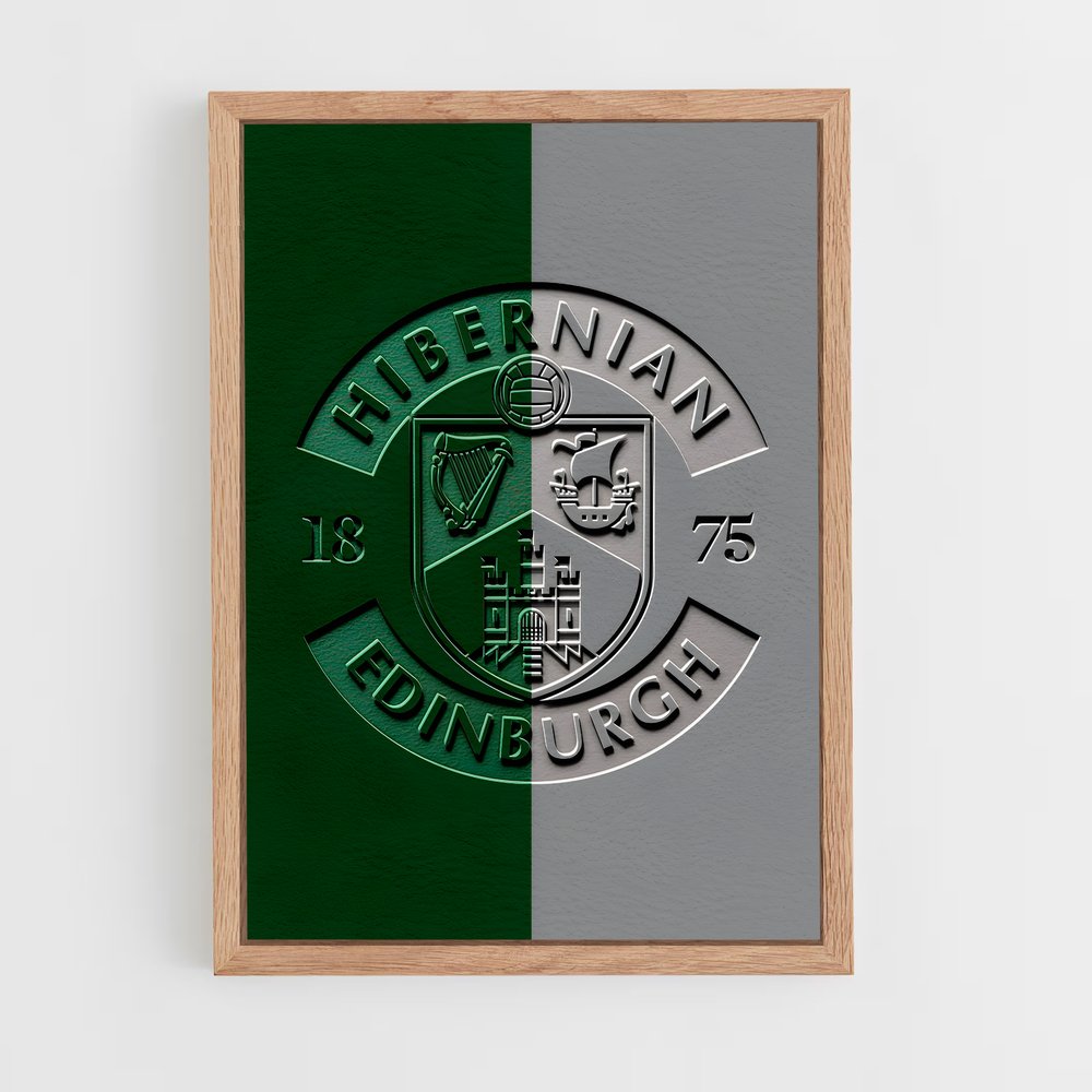 ap-hibernian fc-1 cadre Bois clair