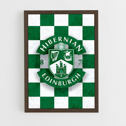 ap-hibernian fc-2 cadre Bois foncé