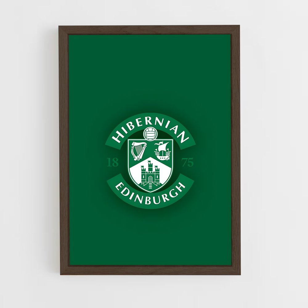 ap-hibernian fc-8 cadre Bois foncé