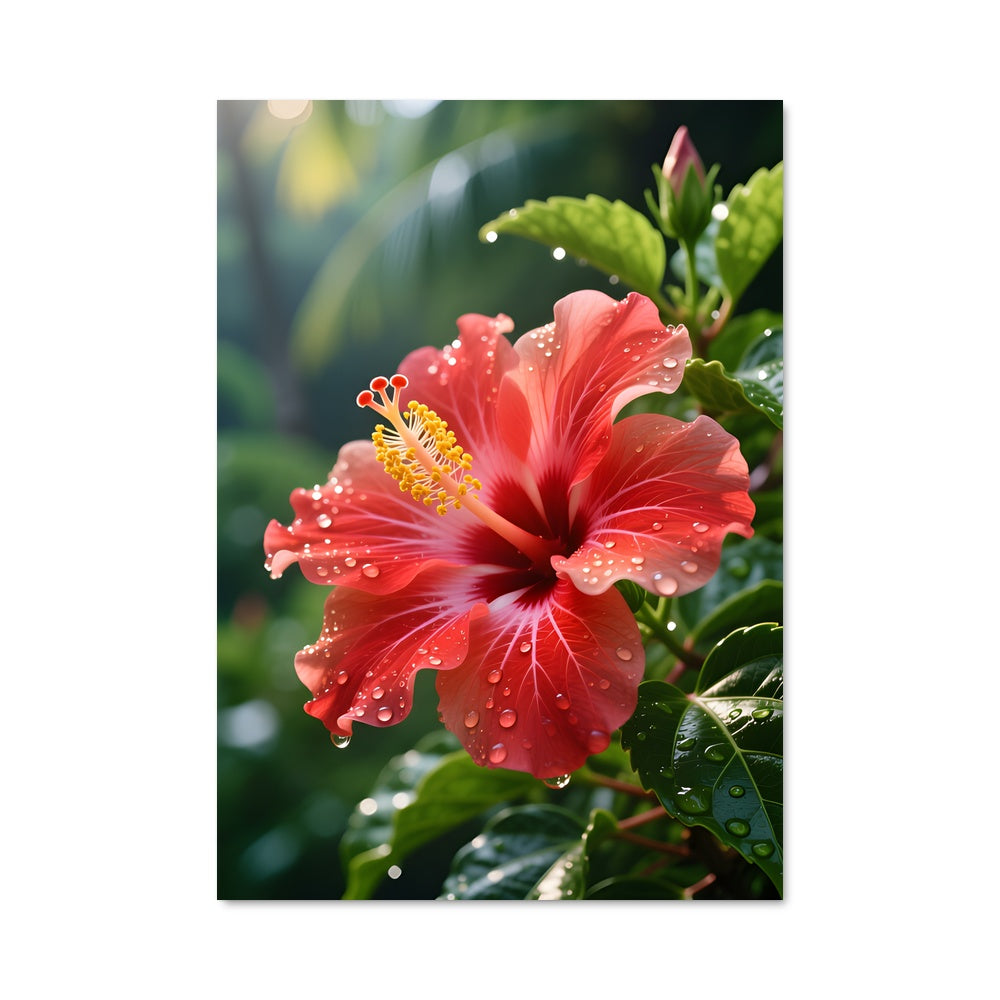 Poster Éclat d'Hibiscus