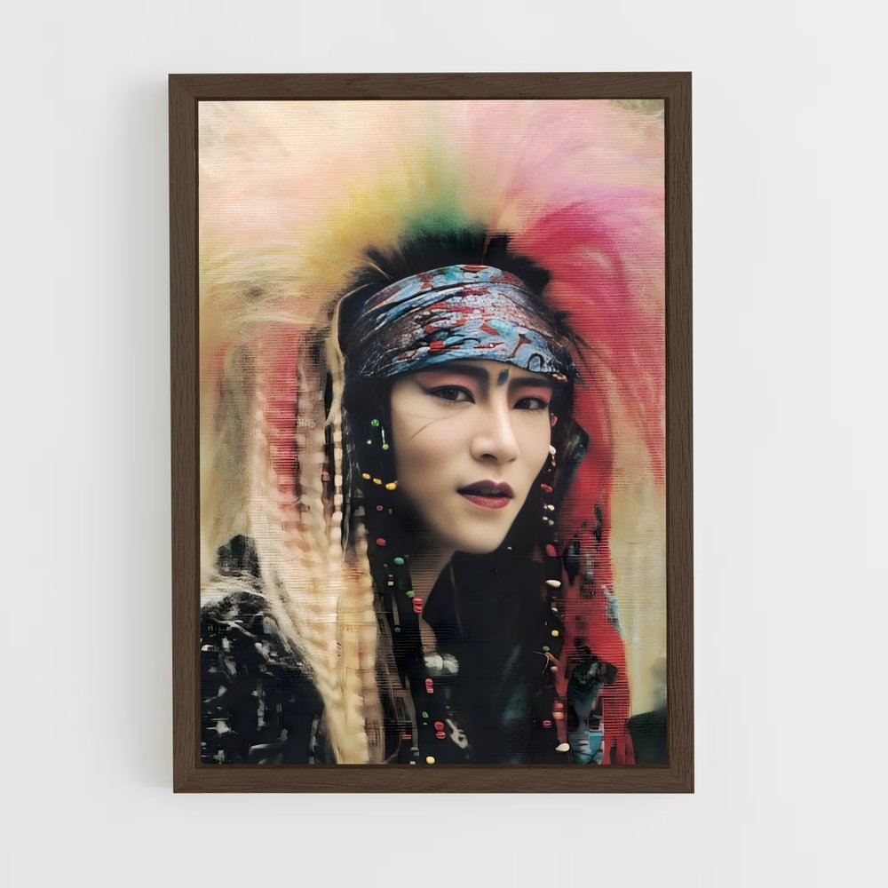 ap-hide x japan-3 cadre Bois foncé