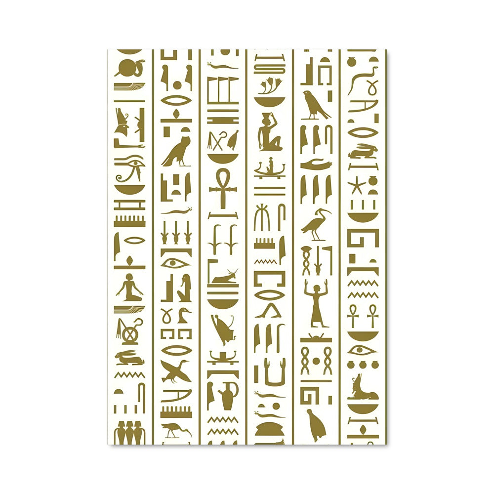 Poster Hiéroglyphes Enchantés