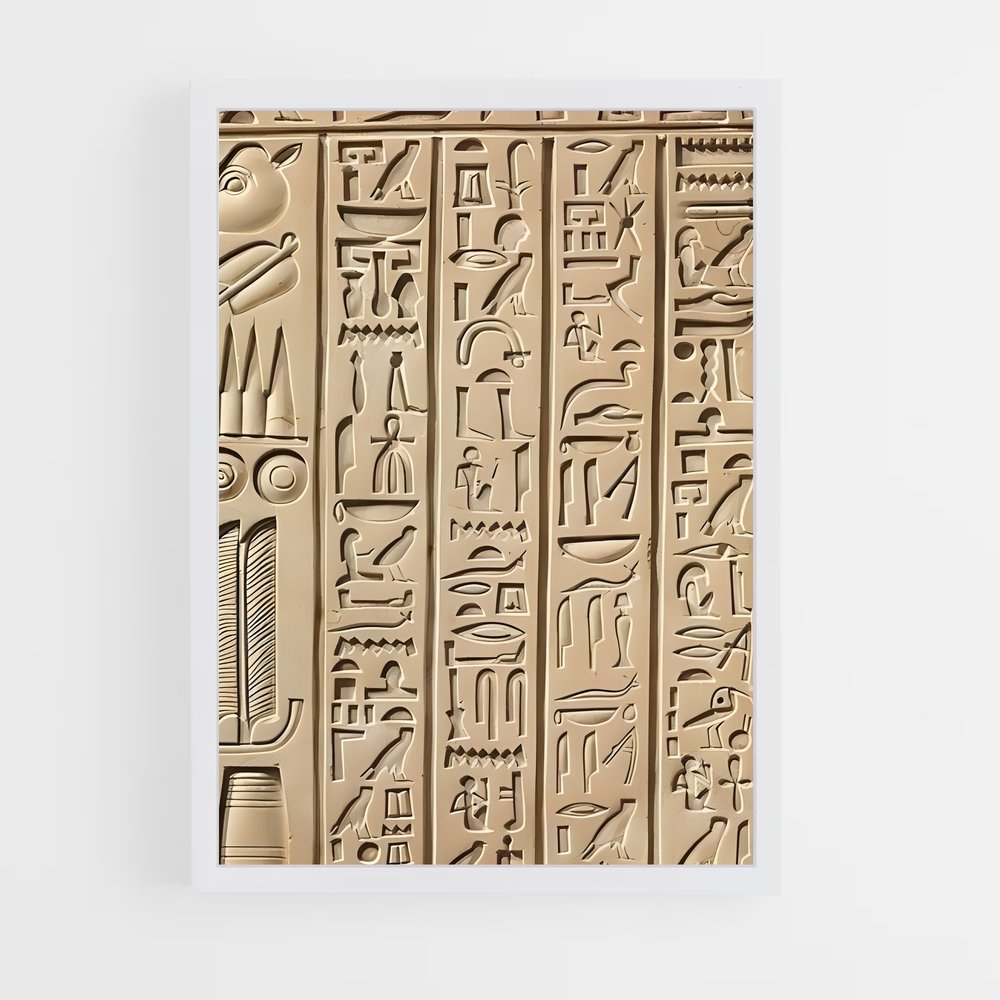 ap-hieroglyphs-9 cadre Blanc