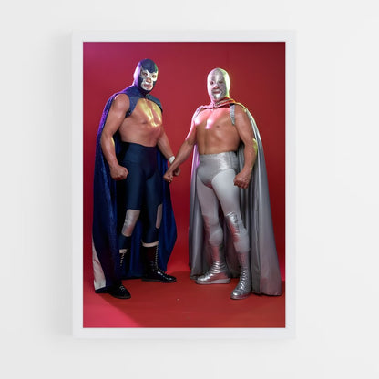 ap-hijo del santo-3 cadre Blanc
