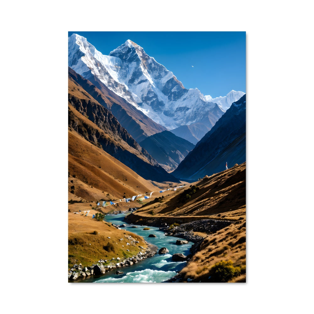 Poster Himalaya mountains 97115
