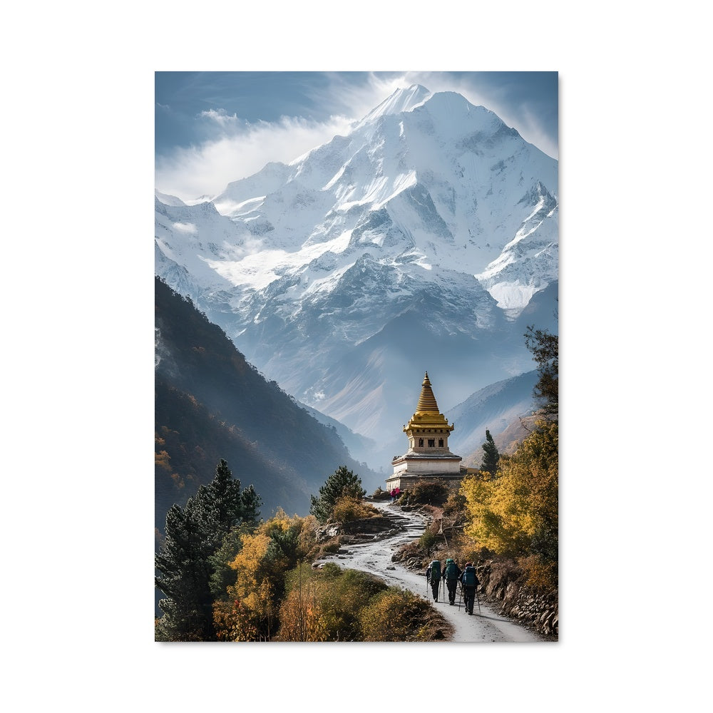 Poster Vers l'Himalaya