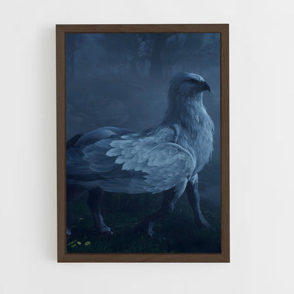 ap-hippogriff-4 cadre Bois foncé
