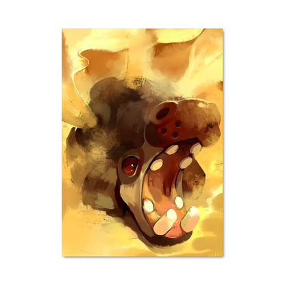 Poster Rugissement Sauvage