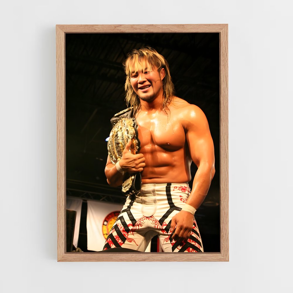 ap-hiroshi tanahashi-3 cadre Bois clair
