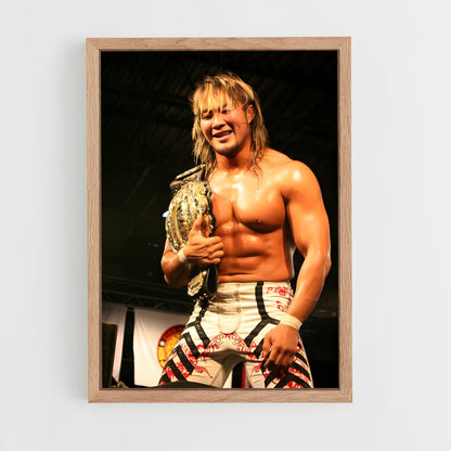 ap-hiroshi tanahashi-3 cadre Bois clair