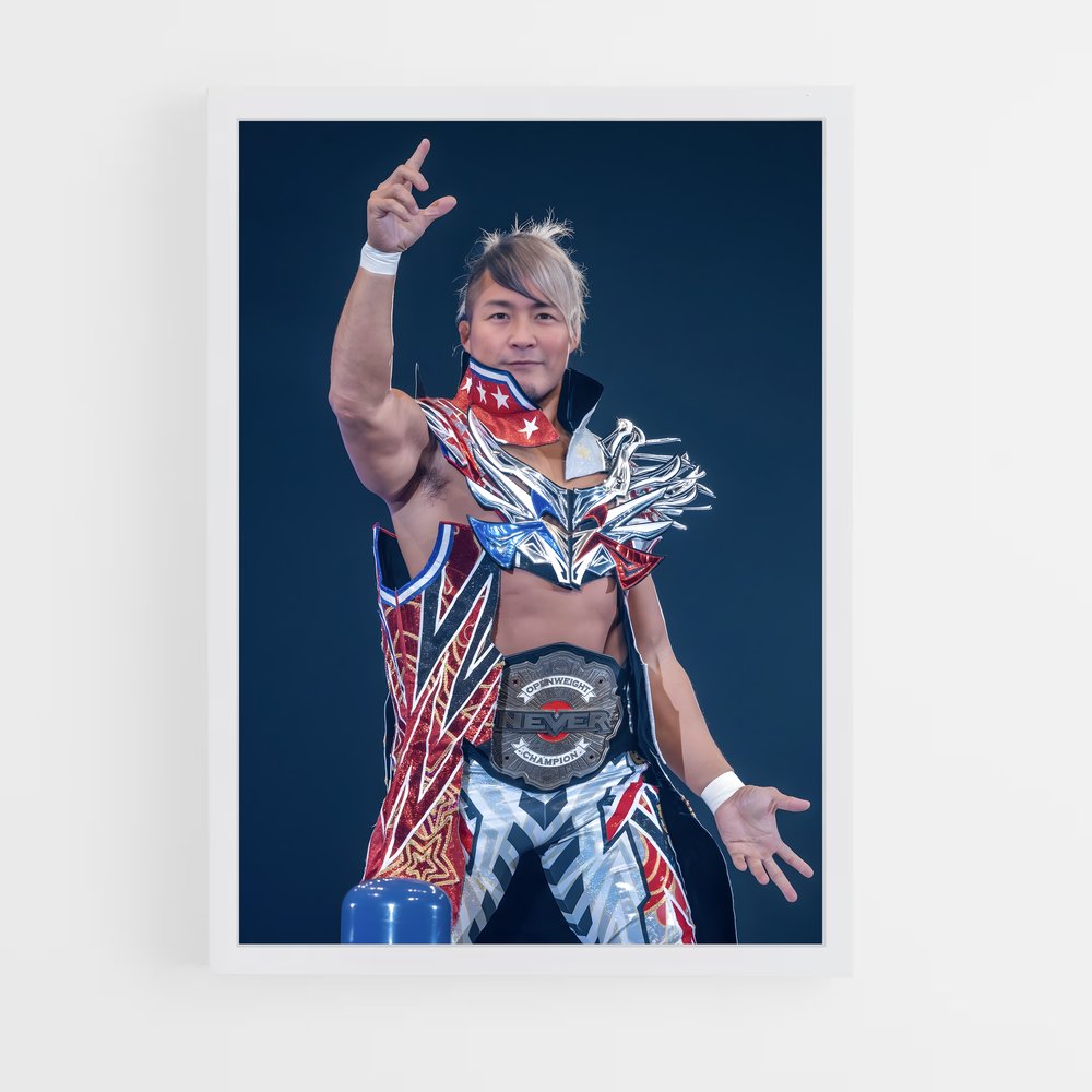 ap-hiroshi tanahashi-4 cadre Blanc