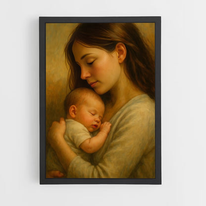 ap-hirst mother and child-3 cadre Noir