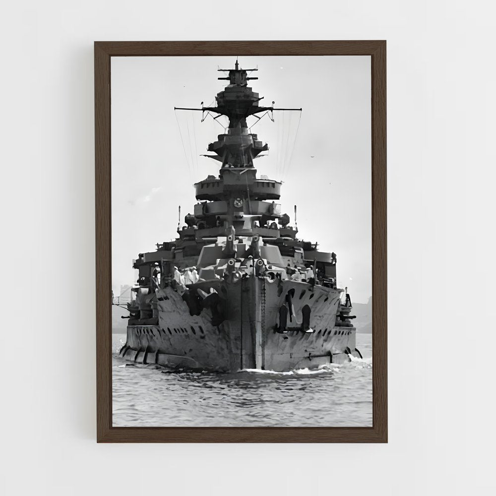 ap-hms queen elizabeth-2 cadre Bois foncé