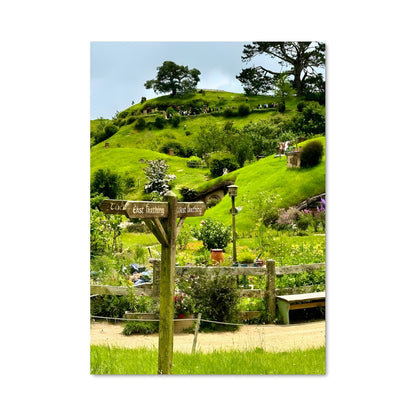 Poster Le Chemin du Jardin