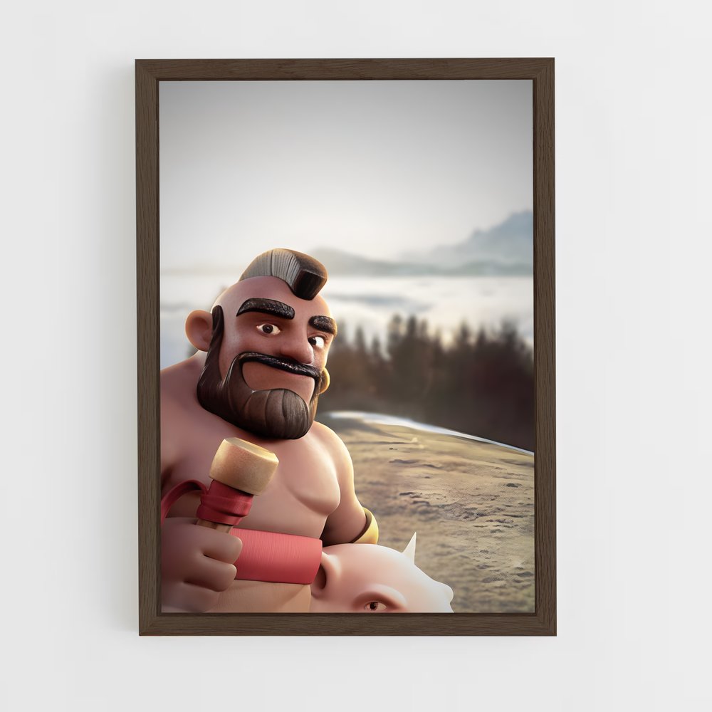 ap-hog rider-6 cadre Bois foncé