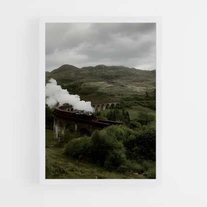 ap-hogwarts express-4 cadre Blanc