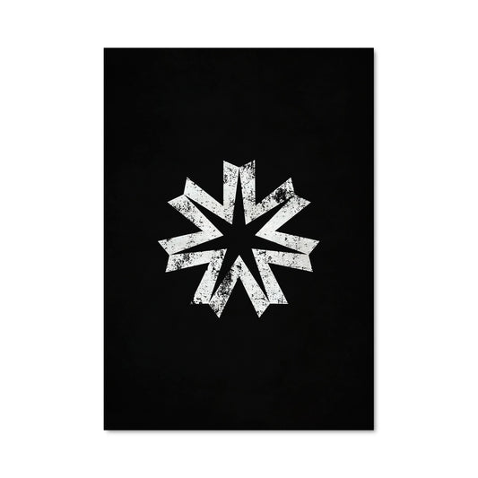 Poster Flocon Nocturne