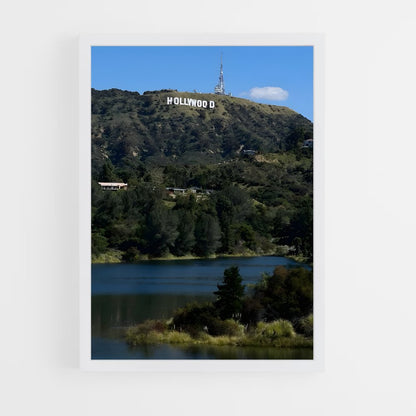 ap-hollywood sign-3 cadre Blanc
