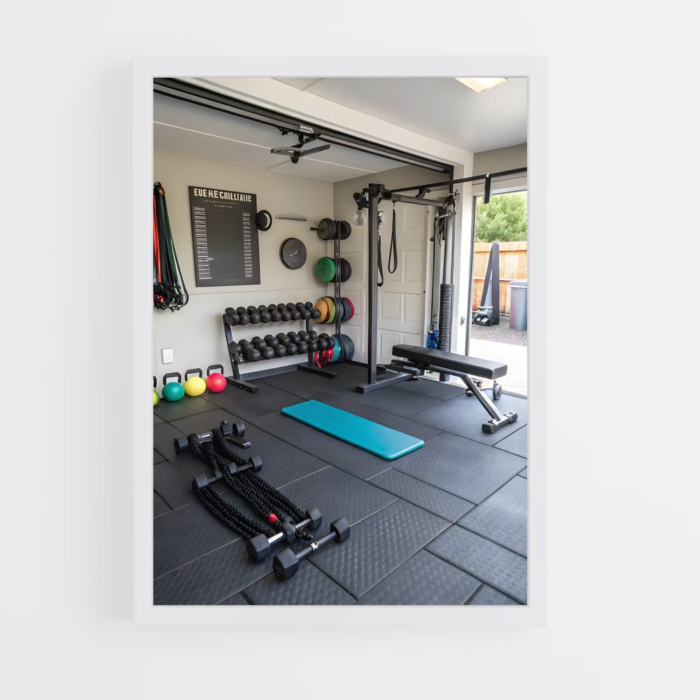 ap-home gym-4 cadre Blanc