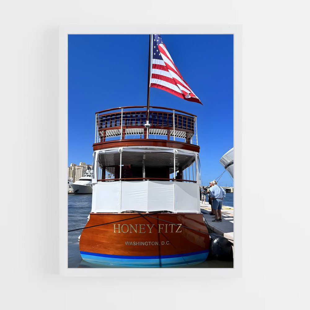 ap-honey fitz-1 cadre Blanc
