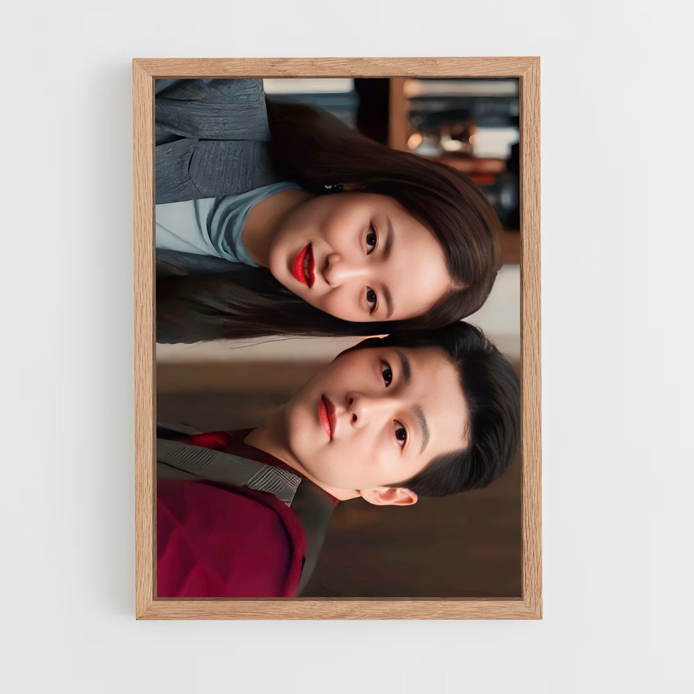 ap-hong cha young-6 cadre Bois clair