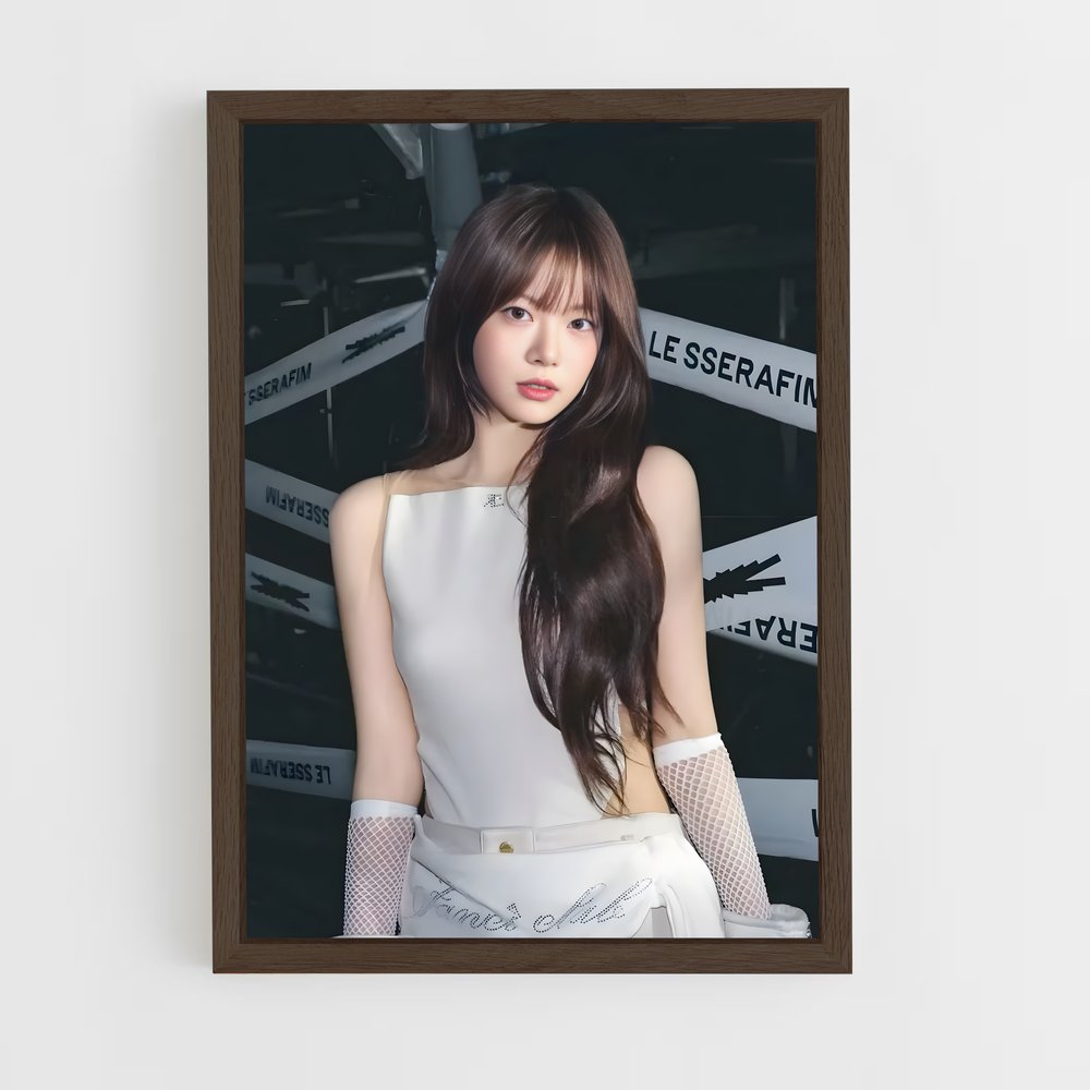 ap-hong eunchae-4 cadre Bois foncé