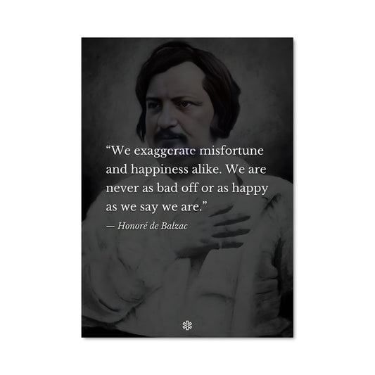 Poster Honore de balzac 12703