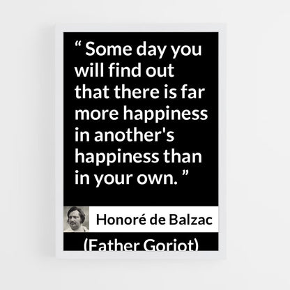 ap-honore de balzac-9 cadre Blanc