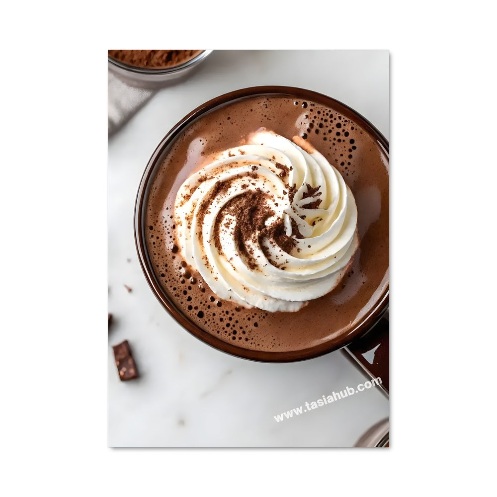 Poster Chocolat Chaud Deluxe