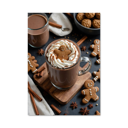 Poster Chocolat Chaud Éternel