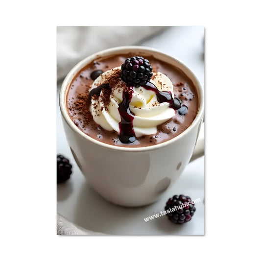Poster Chocolat Céleste