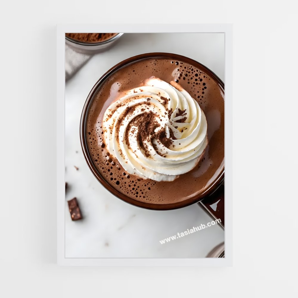 ap-hot chocolate-3 cadre Blanc