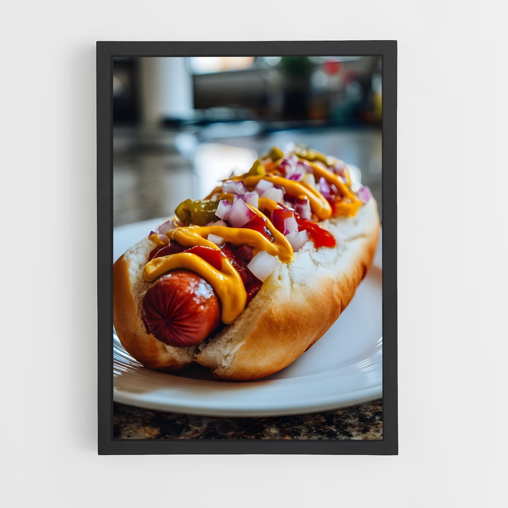 ap-hot dog-1 cadre Noir