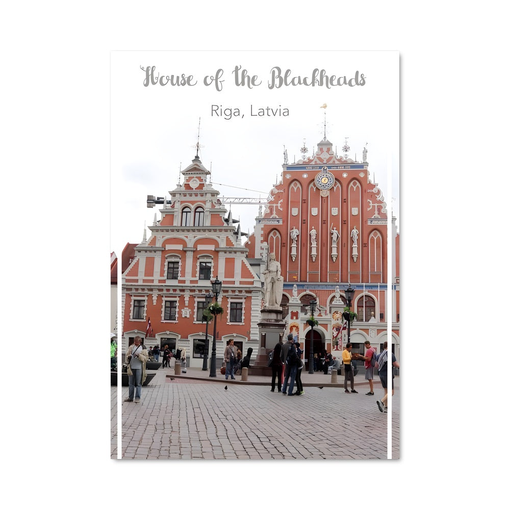 Poster Église de Riga