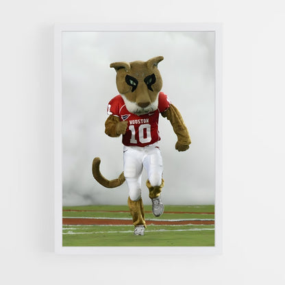 ap-houston cougars-2 cadre Blanc