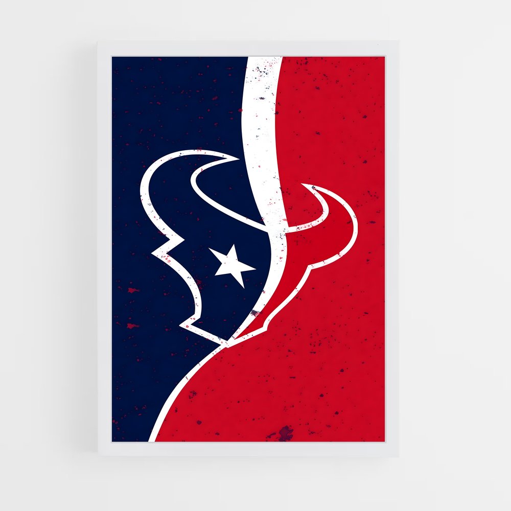 ap-houston texans-2 cadre Blanc