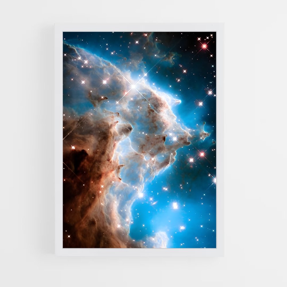 ap-hubble space telescope-10 cadre Blanc