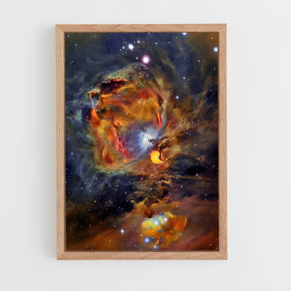 ap-hubble space telescope-11 cadre Bois clair