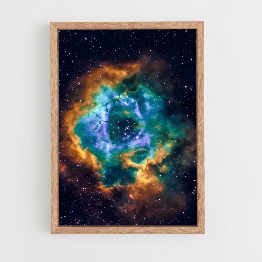 ap-hubble space telescope-9 cadre Bois clair
