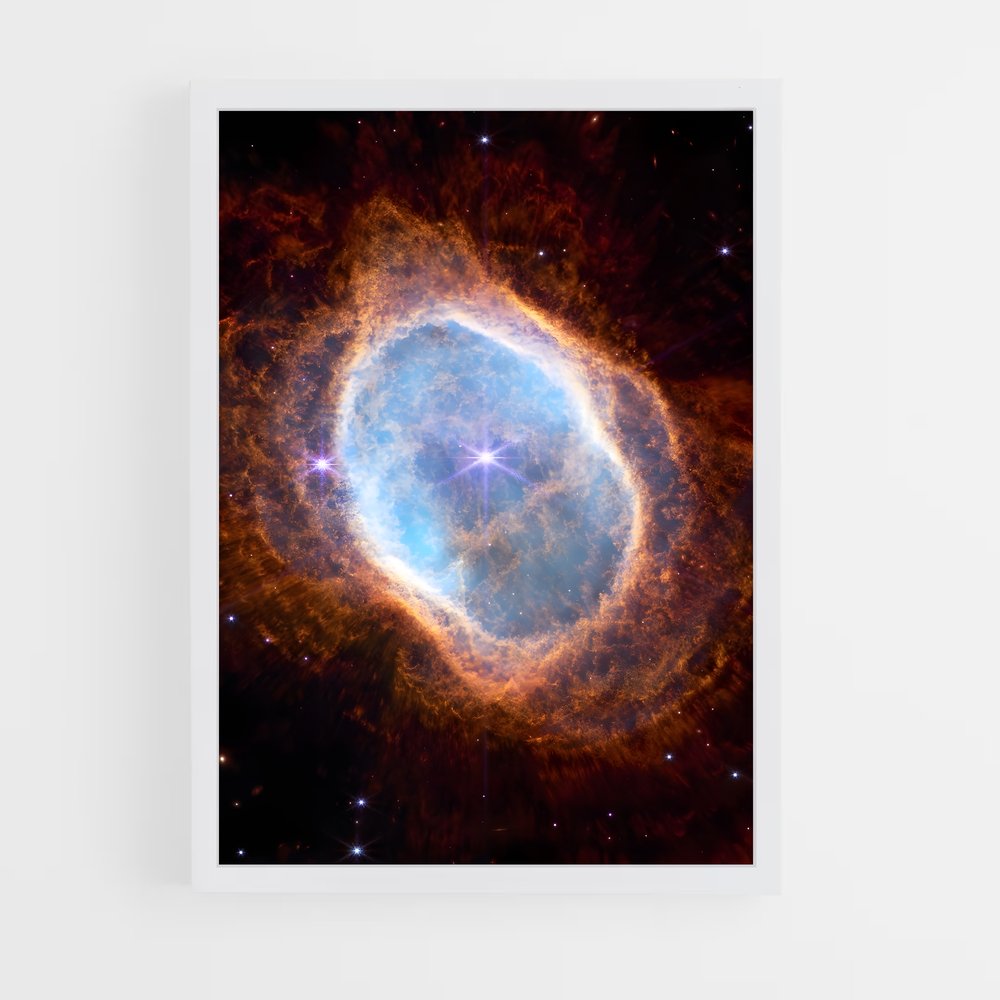 ap-hubble telescope-1 cadre Blanc