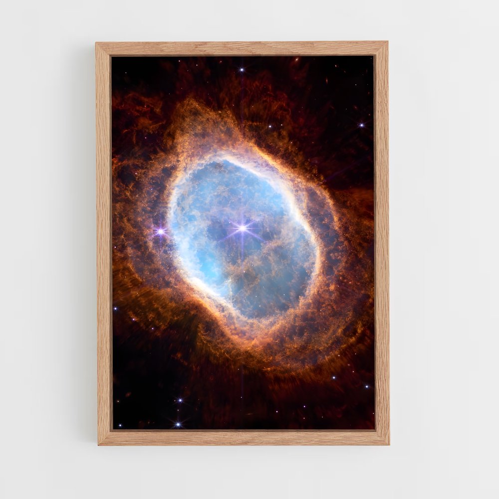 ap-hubble telescope-1 cadre Bois clair