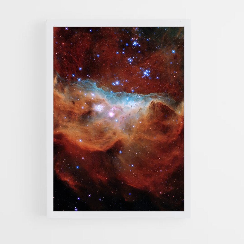ap-hubble telescope-11 cadre Blanc