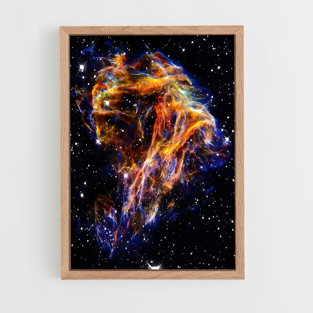 ap-hubble telescope-2 cadre Bois clair