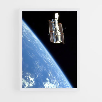 ap-hubble telescope-3 cadre Blanc