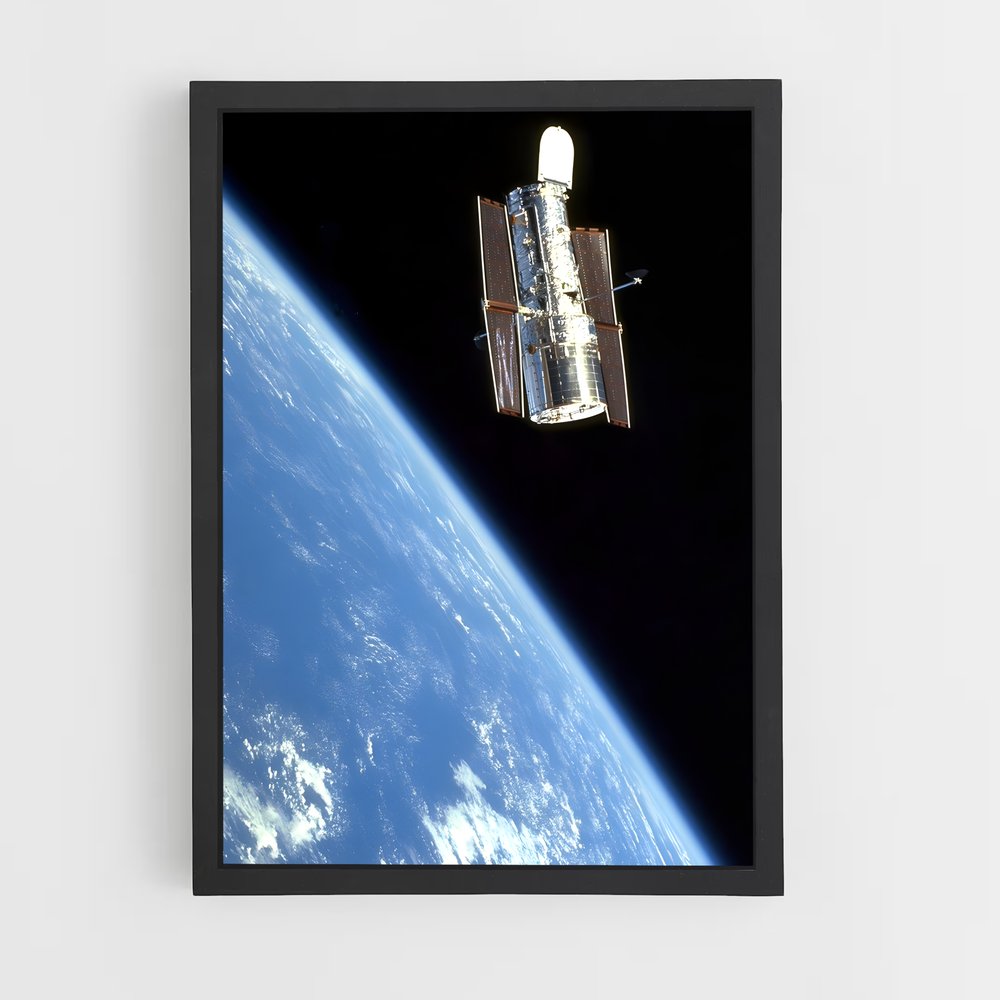ap-hubble telescope-3 cadre Noir