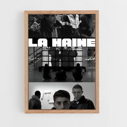 ap-hubert la haine-1 cadre Bois clair