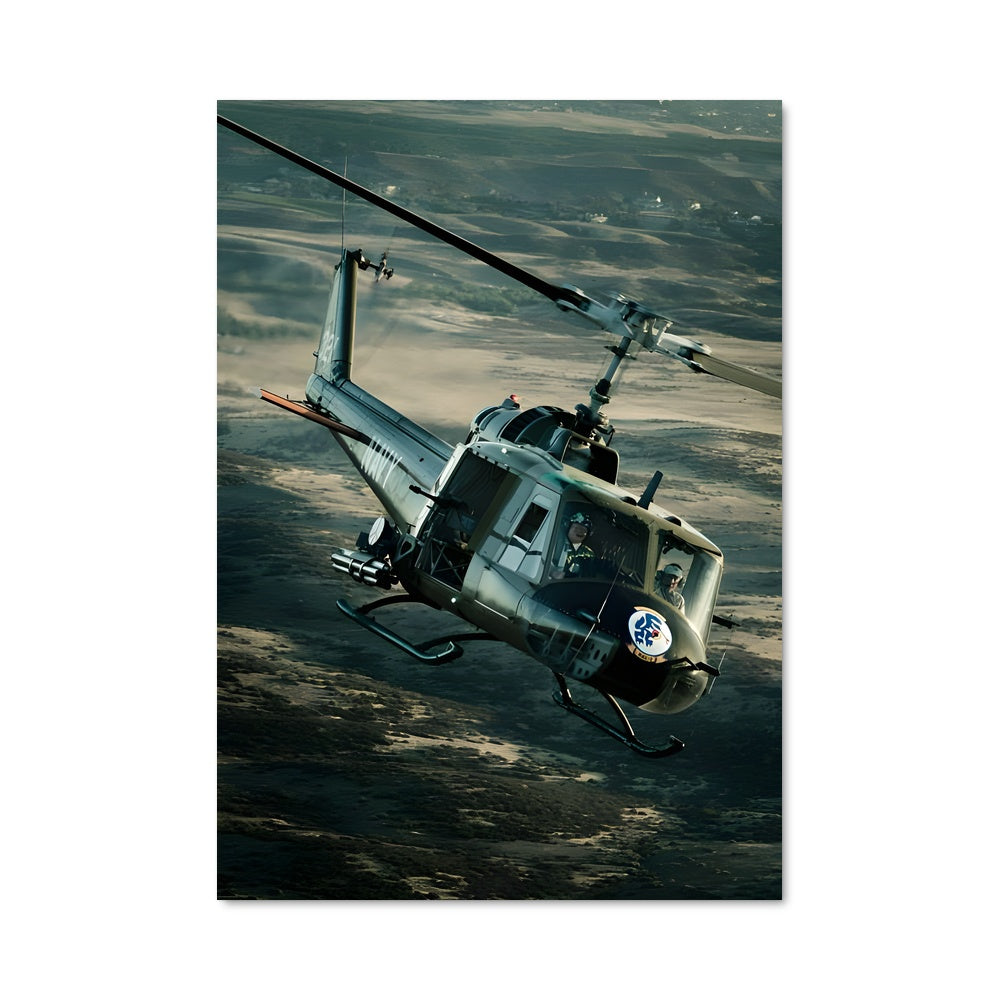 Poster Vol au-dessus des Sommets