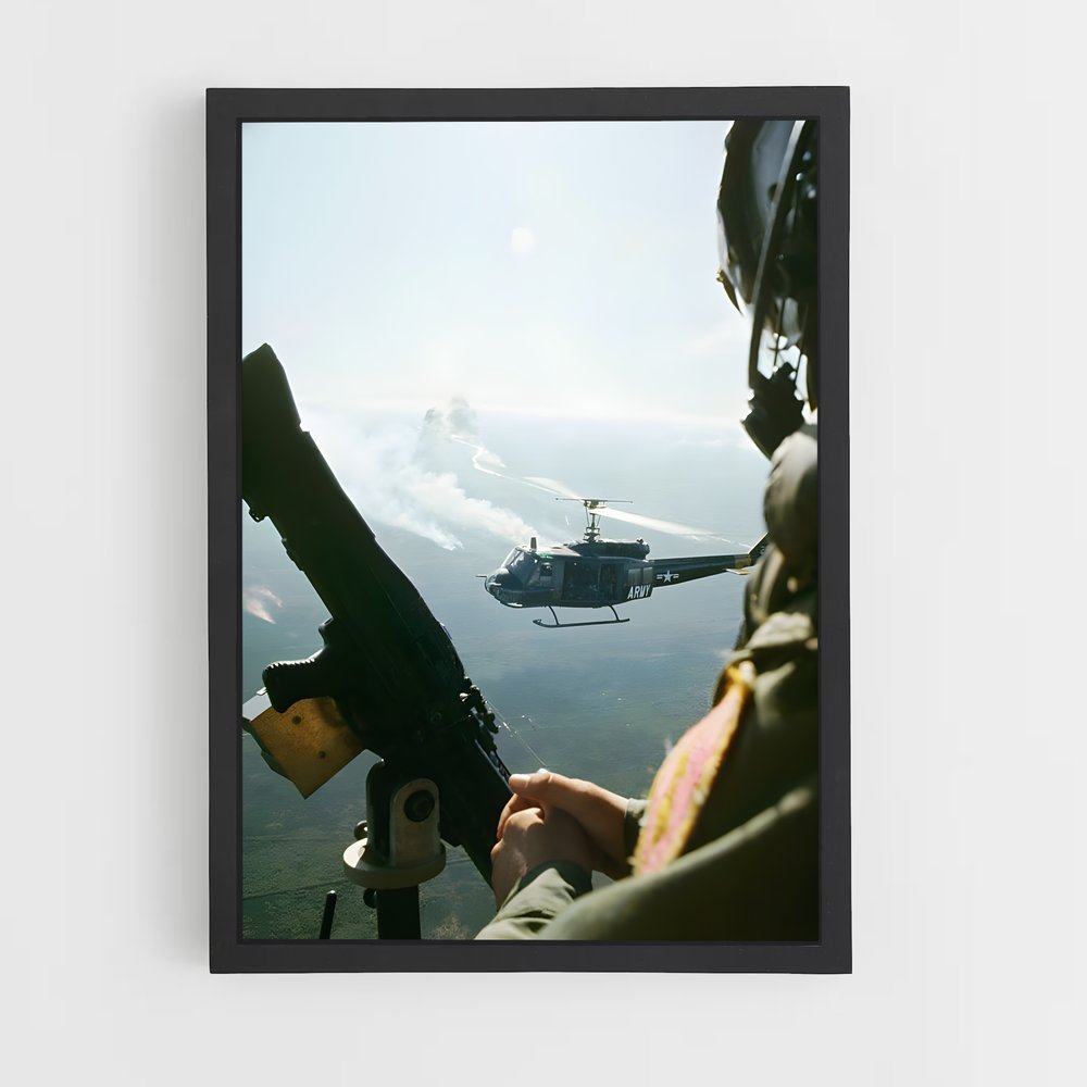 ap-huey uh-1-1 cadre Noir